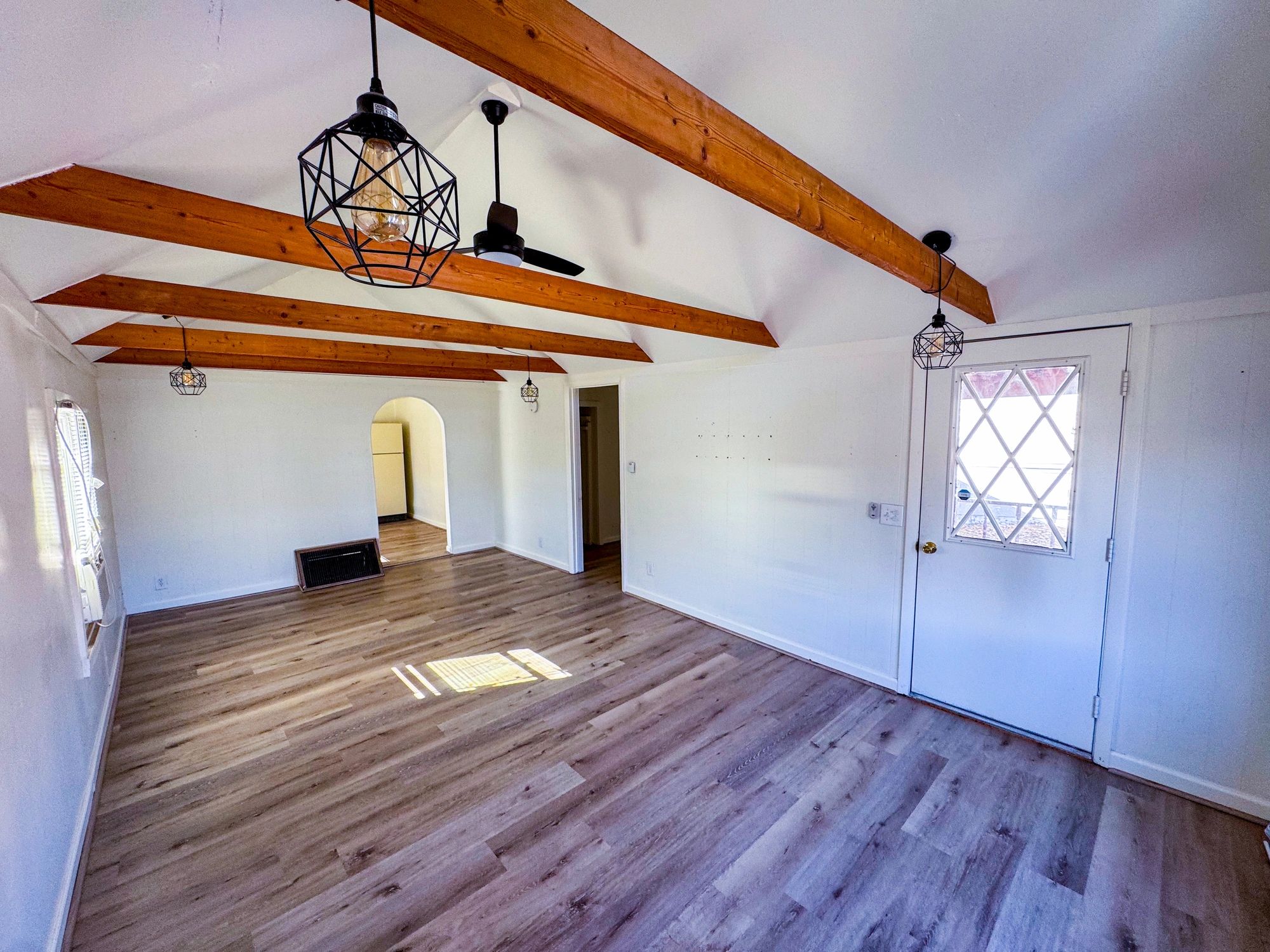 Finished residential interior representing builder testimonial